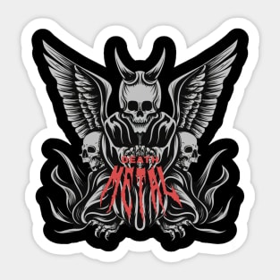 Skull devil play swift Sticker